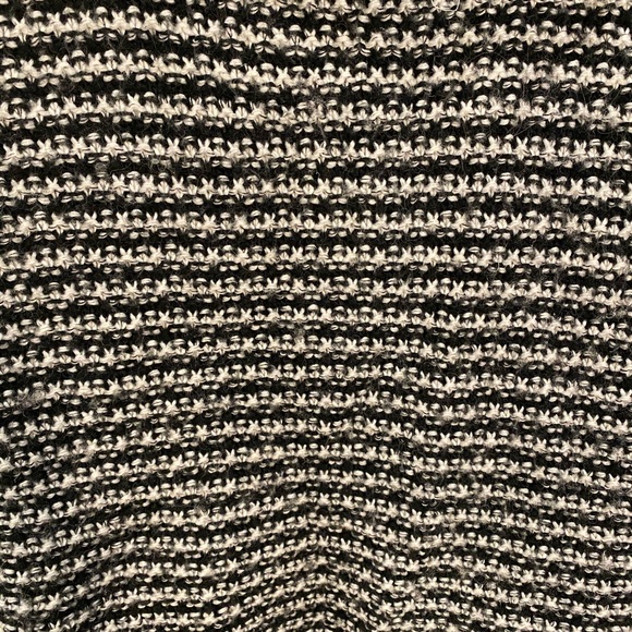 Cliche Couture Black and White Wool Sweater, M - Picture 7 of 9